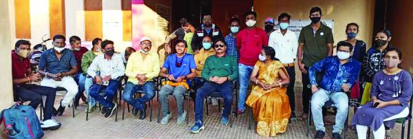 प्लास्टिक मुक्त भारत अभियान में पहुंचे रोहन का कोण्डागांव में स्वागत