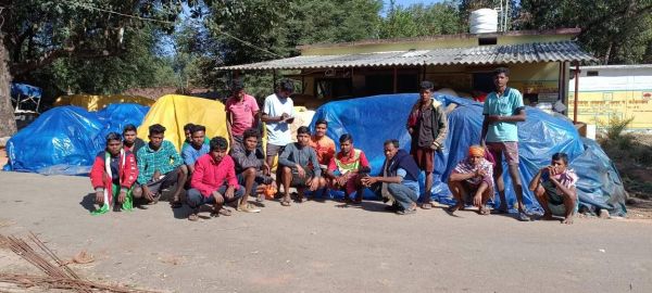 7 दिन से रतजगा कर धान की रखवाली कर रहे हैं जंगमपाल के किसान