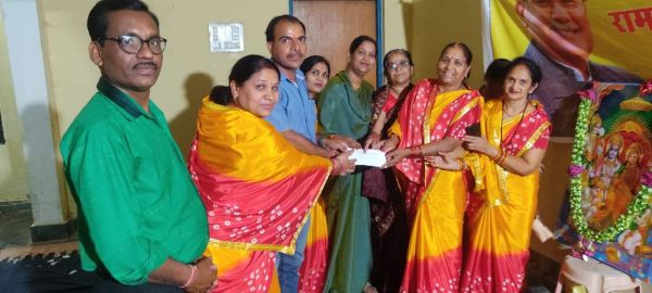 रामायण मंडली प्रतियोगिता में शारदा महिला मंडल प्रथम