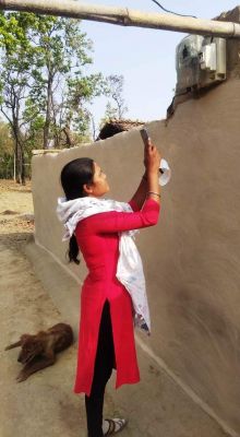 बिहान की भारती बनी बिजली बिल वाली दीदी
