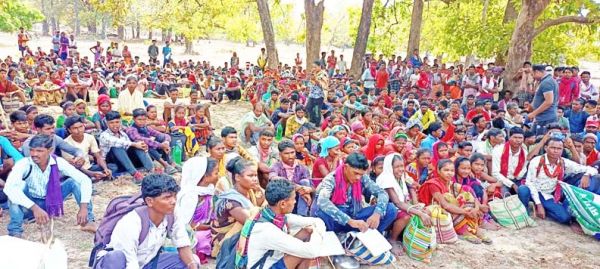 दर्जनों गांव के हजारों ग्रामीणों ने निकाली रैली, 5 सूत्रीय मांगों का ज्ञापन सौंपा