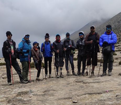 एवरेस्ट फतह से तीन दिन की दूरी पर प्रदेश के पर्वतारोही