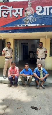 तमनार से ट्रैक्टर चोरी कर ओडिशा ले गए चोर, पुलिस ने किया बरामद, 3 गिरफ्तार