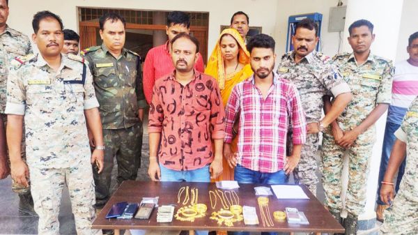 ज्वेलर्स से ठगी की कोशिश, ओडिशा-यूपी के 4 गिरफ्तार