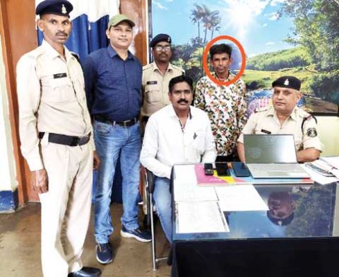 तीन स्टेशनों के सीसीटीवी खंगाले तो दुर्ग में पकड़ाया लैपटॉप चोर
