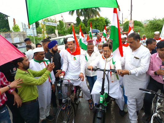 आज आजादी गौरव पदयात्रा का समापन होगा गांधी मैदान रायपुर में