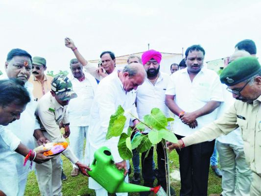 अभनपुर विधायक ने किया कृष्ण कुंज का लोकार्पण