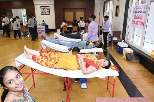 तेरापंथ परिषद का रक्तदान शिविर 17 को, 15 सौ यूनिट रक्तदान करने का लक्ष्य