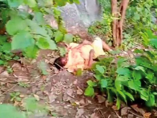 महिला का पैर फिसला,  खल्लारी पहाड़ी से गिरकर मौत