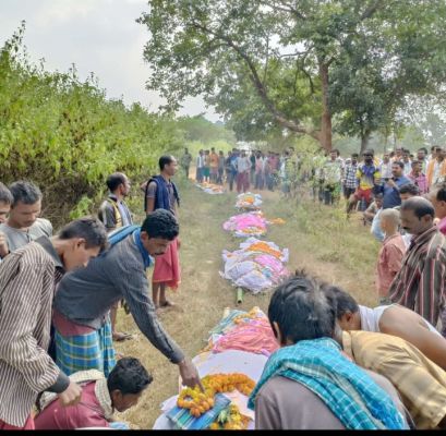 आंध्र में सडक़ हादसे में 8 की मौत, 2 गांवों में अंतिम संस्कार