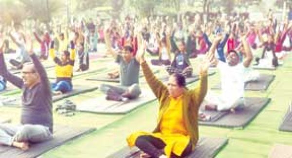 नवा रायपुर में योगाभ्यास केन्द्र शुरू