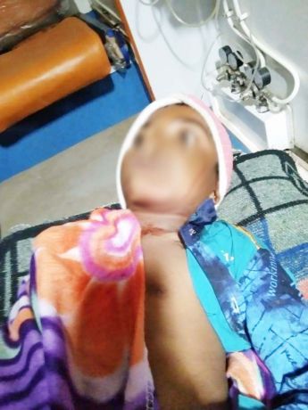 तेंदुए के हमले से बालक जख्मी, अस्पताल में