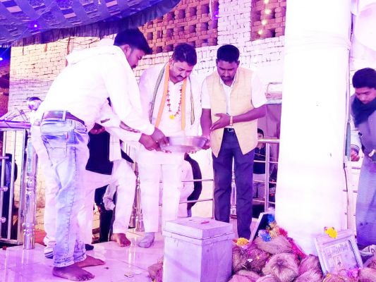 संसदीय सचिव चंद्रदेव ने किया 5 दिवसीय गुरुघासीदास जयंती का शुभारंभ 