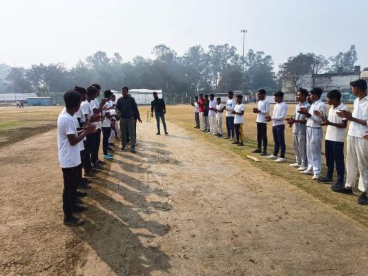 क्रिकेट: केदारपुर स्कूल की टीम विजयी