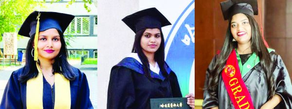  एफएमजीई पास कर बीजापुर की तीन युवतियां बनीं डॉक्टर