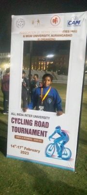 प्रमिला यादव का दूसरी बार राष्ट्रीय स्पर्धा रोड रेस साइकल स्पर्धा के लिए चयन
