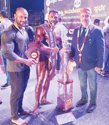 राजेश ने जीता बैंगलूरू में रजत, क्लासिक बॉडी बिल्डिंग चैम्पियनशिप आयोजित
