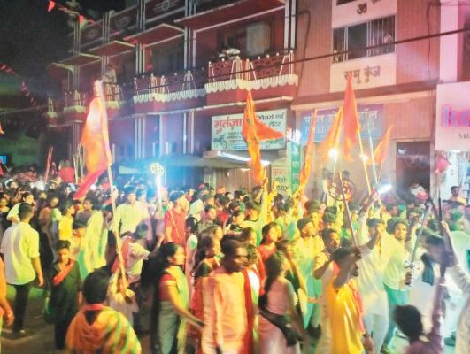 रायगढ़ में रामनवमी पर ऐतिहासिक शोभायात्रा