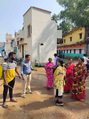 जगदलपुर नगर निगम में डेंगू की रोकथाम के लिए चलाया अभियान