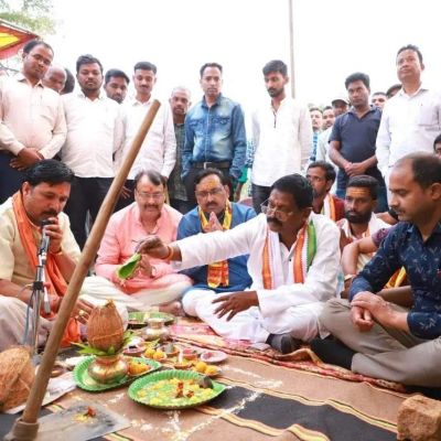 कैबिनेट मंत्री अमरजीत ने किया सीतापुर क्षेत्र का सघन भ्रमण