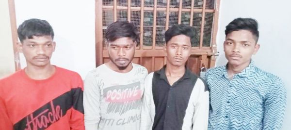 बरमकेला के युवक रायगढ़ से चुराते थे बाइक, 4 गिरफ्तार
