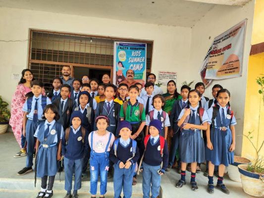 सेजेस केशवपुर स्कूल की एक पहल समर क्लास