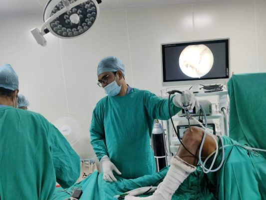 संजीवनी अस्पताल में लिगामेंट इन्जुरी का सफल ऑपरेशन