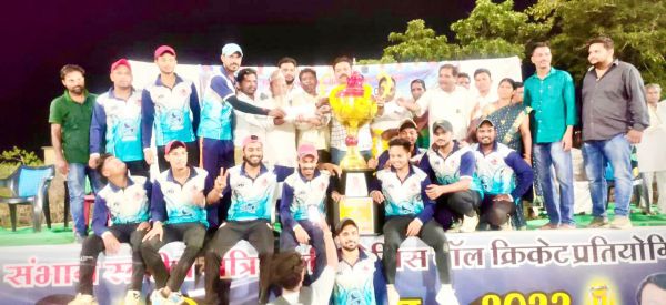 आरसीबी को हराकर सनराइजर जगदलपुर  ने किया विधायक कप पर कब्जा