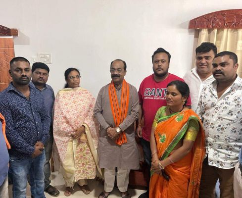 कोंडागांव पहुंचे भाजपा प्रदेशाध्यक्ष, कार्यकर्ताओं ने किया स्वागत