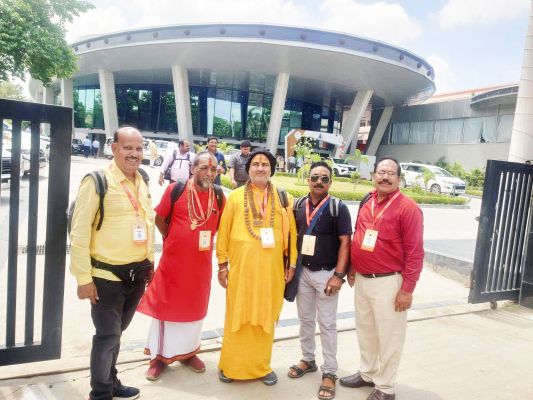 अंतरराष्ट्रीय सम्मेलन में पाताल भैरवी मंदिर ने  की सहभागिता