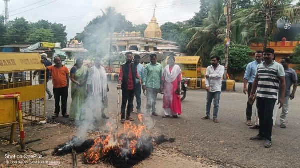 कांग्रेस सरकार में अपराध का ग्राफ बढ़ा, आदिवासी असुरक्षित हैं- भाजपा जिलाध्यक्ष 