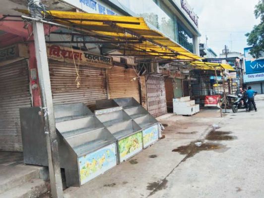 सर्व पिछड़ा वर्ग समाज के बस्तर बंद को चेम्बर का भी समर्थन, कांकेर में दुकानें रहीं बंद