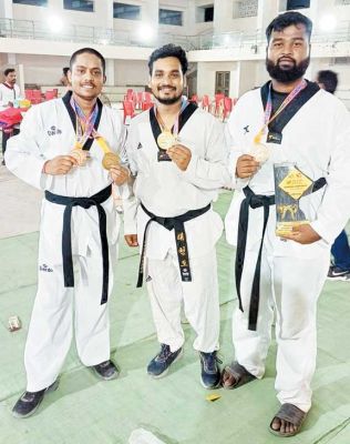 राज्य ताइक्वांडो स्पर्धा में जशपुर को 4 स्वर्ण पदक