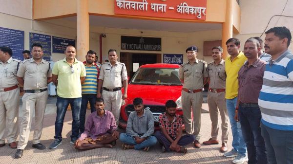 लूटपाट की नीयत से अपहरण कर  हत्या, जशपुर के 3 गिरफ्तार