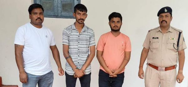 रकम दोगुना करने का झांसा दे ठगी, गुजरात से 2 आरोपी गिरफ्तार