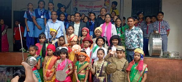 केंद्रीय विद्यालय में हिंदी दिवस मनाया 