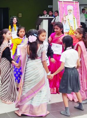 मातृभाषा की उन्नति के संकल्प संग जेपी इंटरनेशनल ने मनाया हिंदी दिवस 