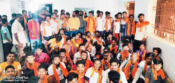 67 युवाओं ने किया भाजपा प्रवेश