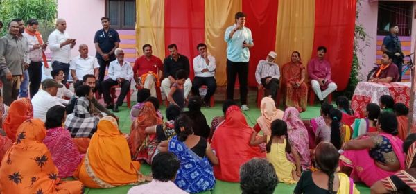 लखोली भाजपा शक्ति केन्द्र में बूथों की बैठक में  प्रदेश में फिर से भाजपा सरकार लाने संकल्प