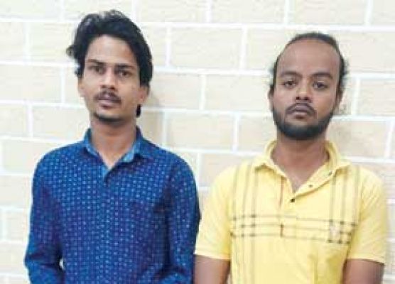 भाजपा समर्थकों पर चाकू, सोहेल-समीर गिरफ्तार