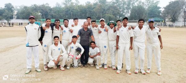 अंडर 16 क्रिकेट, रायगढ़ सेफा में सरगुजा को पहली पारी की लीड से हराया