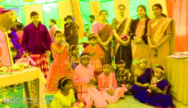 पाढ़ापुर में विकसित भारत संकल्प शिविर, सांस्कृतिक कार्यक्रम 