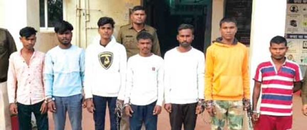 सीबीडी बिल्डिंग नया रायपुर के पास हुई युवक की हत्या करने वाले नौ गिरफ्तार