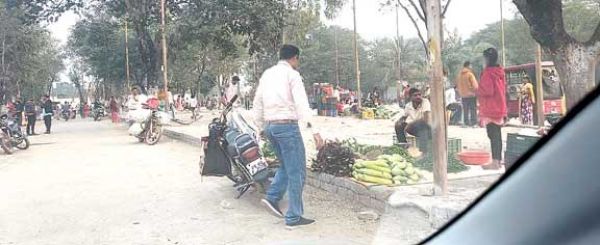 रायपुरा मुख्य मार्ग का सब्जी बाजार अब विसर्जन कुण्ड के पास लगेगा 