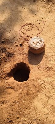 10 किलो का कुकर बम बरामद, किया निष्क्रिय