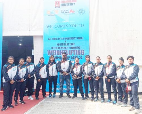 वेट लिफ्टिंग महिला टीम ऑल इंडिया स्पर्धा के लिए क्वालीफाई 