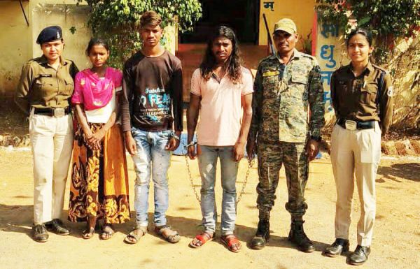 ओडिशा सीमा से आकर छत्तीसगढ़ में चोरी, 3 गिरफ्तार