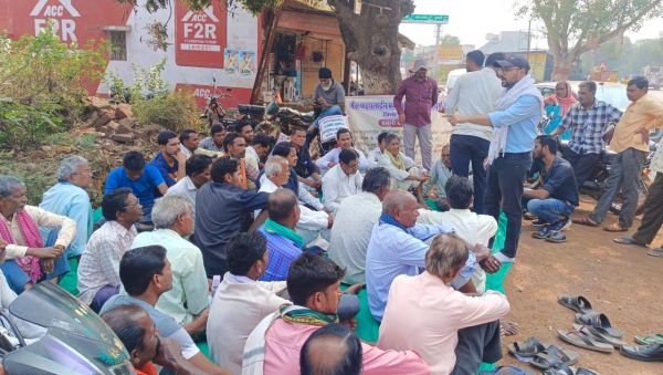 देखें VIDEO : ​दुर्ग के किसान और मज़दूर संगठनों ने किया बंद का समर्थन 