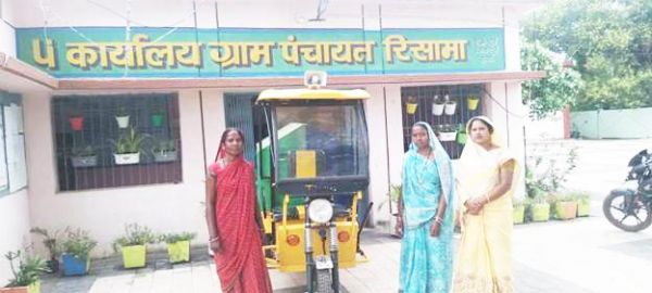 खुले में शौचमुक्त गाँव बना रिसामा