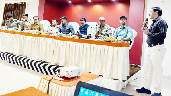 सिरपुर देवरी में  अंतरराज्यीय सीमा बैठक 